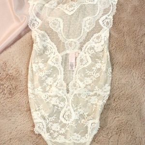 Victorias Secret Lace Bodysuit